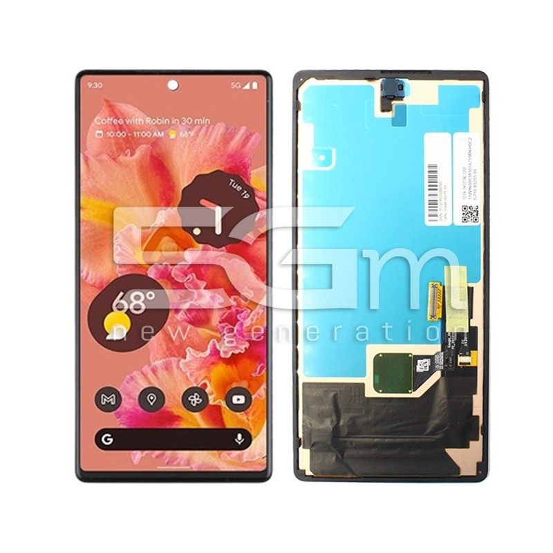 Display Touch Black + Frame Google Pixel 6 Ori