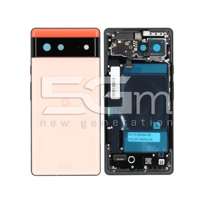 Rear Cover Kinda Coral Google Pixel 6 Ori
