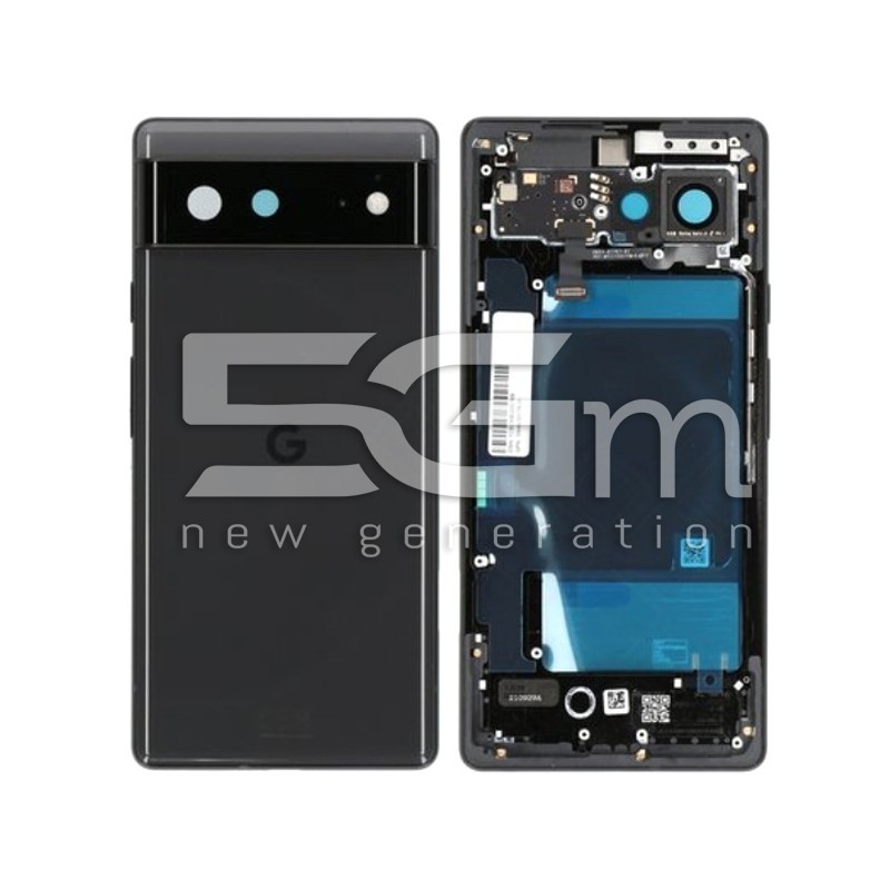 Rear Cover Stormy Black Google Pixel 6 Ori