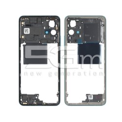 Middle Frame Cool Blue + Antenna NFC Xiaomi Poco M4 Pro 5G