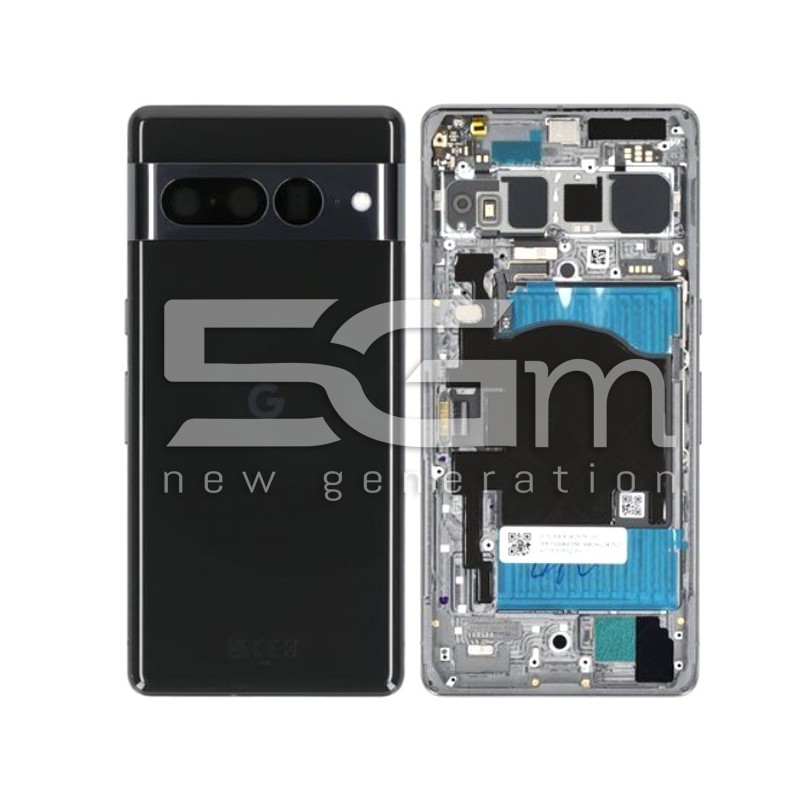 Rear Cover Obsidian Google Pixel 7 Pro Ori