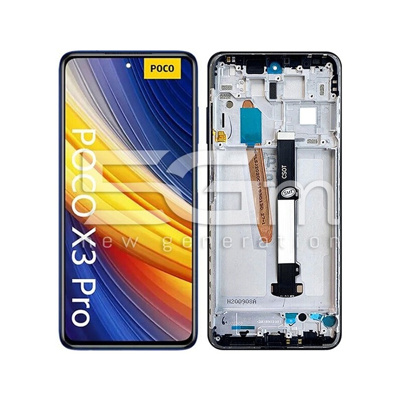 Ecra Tàctil + Chassi Phantom Black Xiaomi Poco X3 Pro (IPS)