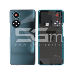 Retro Cover Emerald Green + Vetrino Camera Honor 50 No Logo