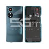Retro Cover Emerald Green + Vetrino Camera Honor 50 No Logo