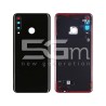 Rear Cover Black + Camera Lens Huawei P30 Lite 24 MPX No Logo