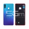 Rear Cover Blue + Camera Lens Huawei P30 Lite 24 MPX No Logo