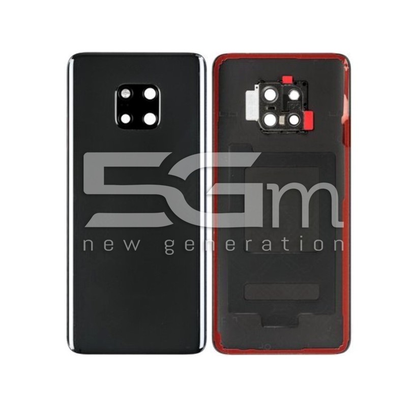 Rear Cover Black + Lens Camera Huawei Mate 20 Pro No Logo