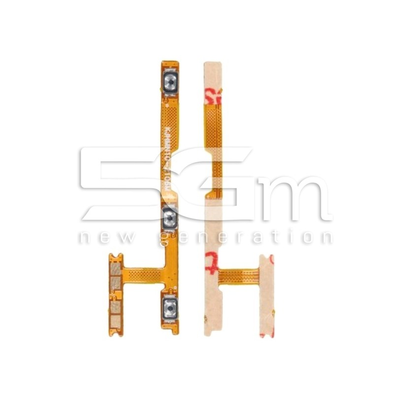 Cabo Flexivel Potencia + Volume Xiaomi Redmi Note 10