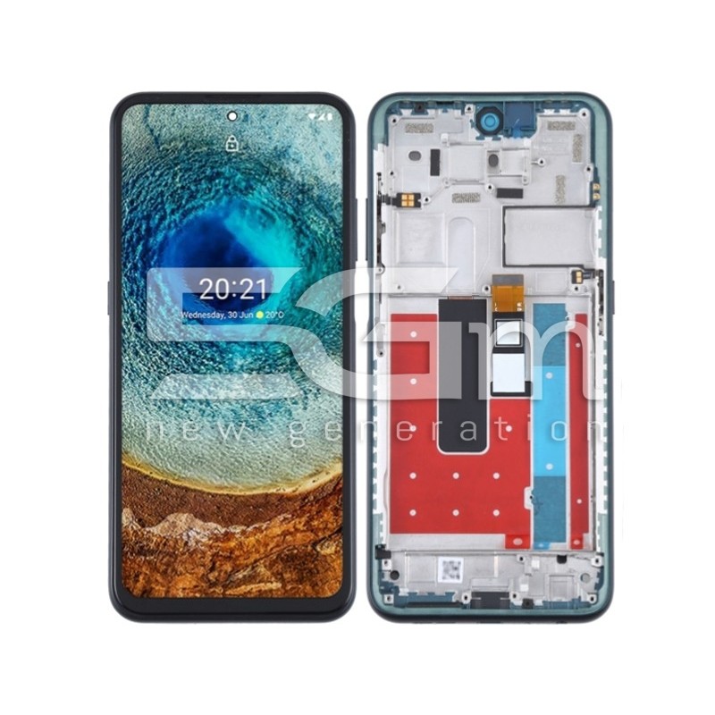 Display Touch + Frame Green Nokia X10 (IPS)
