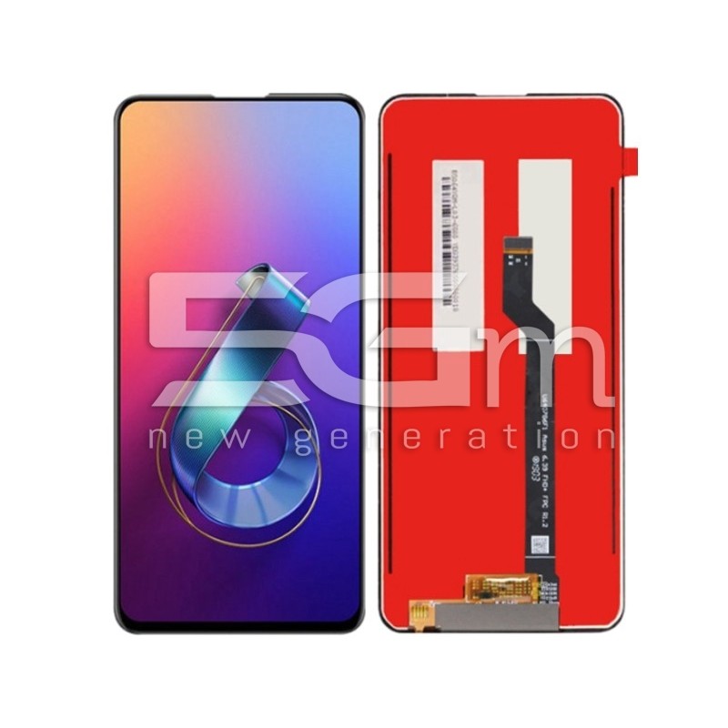 Ecra Tàctil Preto Asus Zenfone 6 ZS630KL (IPS)