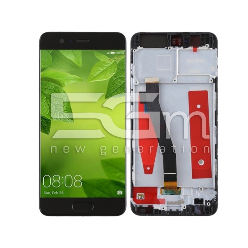 Display Touch + Frame Black Huawei P10 (IPS)