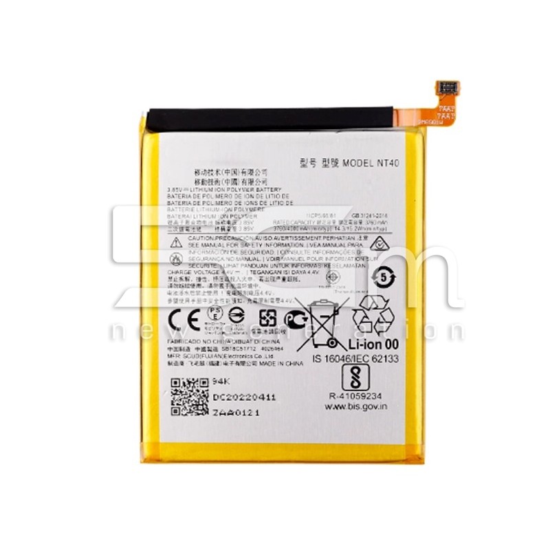 Batteria NT40 4000mAh Moto E20 No Logo