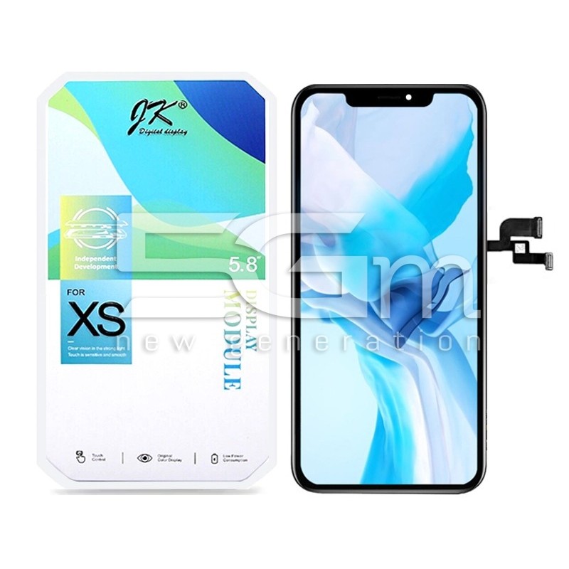 Ecra Tàctil + Chassi Preto iPhone XS JK INCELL