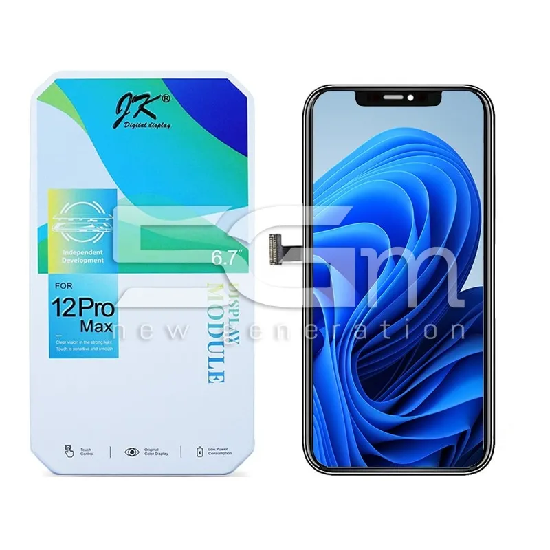 iPhone 12 Pro Max LCD INCELL JK | Replaceable IC | Premium Quality | 5G-M