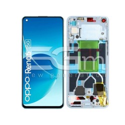 Display Touch + Frame Artic Blue OPPO Reno 6 5G (OLED)