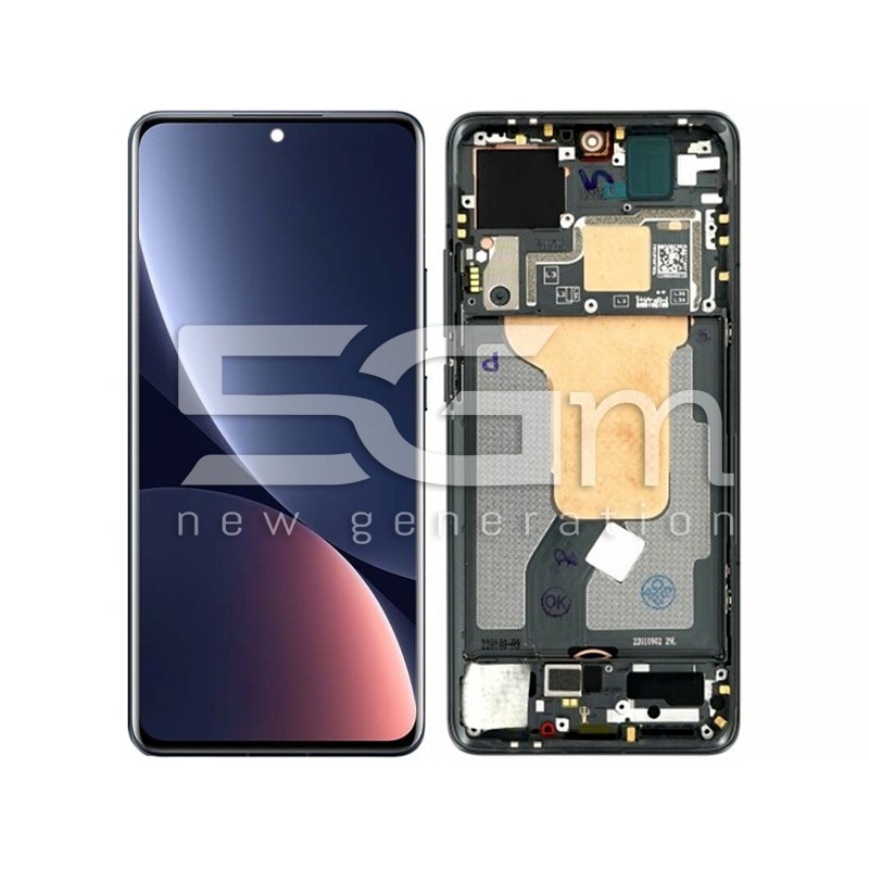 Display Touch + Frame Black Xiaomi 12 - 12X Ori