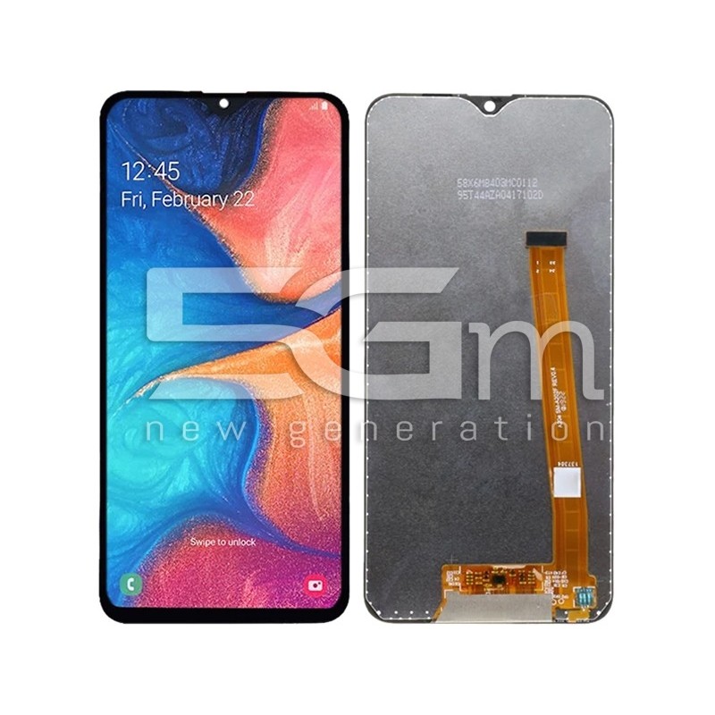 Ecrã Táctil Preto Samsung SM-A202 A20e (IPS)