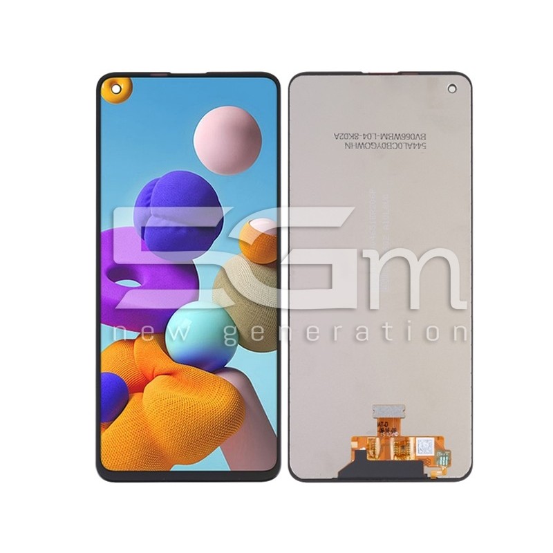 Ecrã Táctil Preto Samsung SM-A217 A21s (IPS)