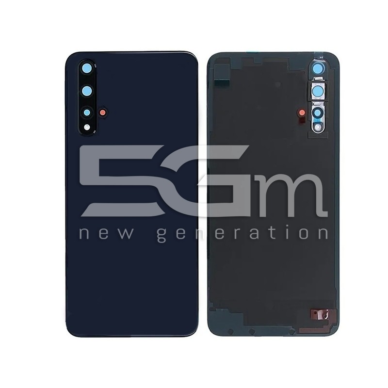 Rear Cover Black + Camera Lens Honor 20 No Logo