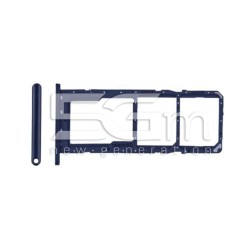 Supporto Sim Card Blu Samsung SM- A035G A03
