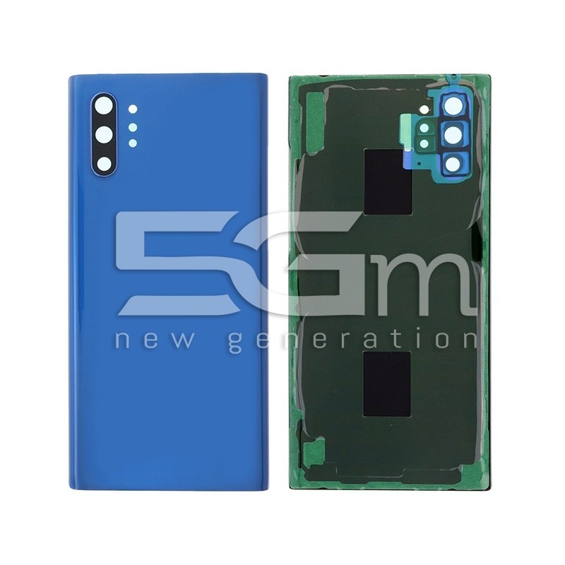 Rear Cover Aura Blue + Camera Lens Samsung SM-N975 Note 10+ No Logo