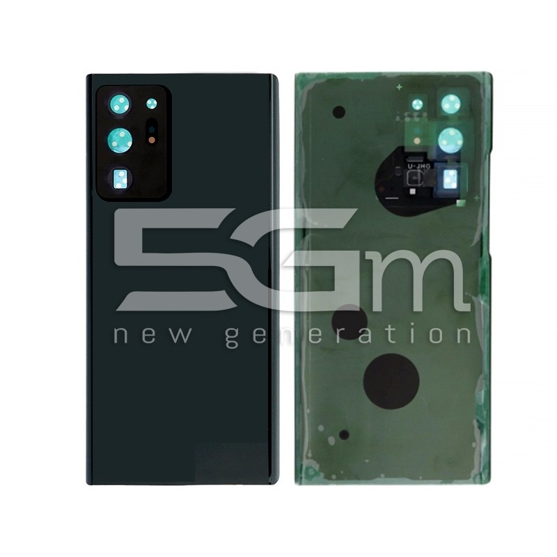 Rear Cover Black + Camera Lens Samsung SM-N986 Note 20 Ultra 5G No Logo
