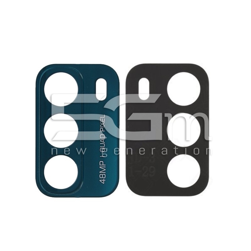 Vetrino Camera Posteriore Aqua Green Moto G50