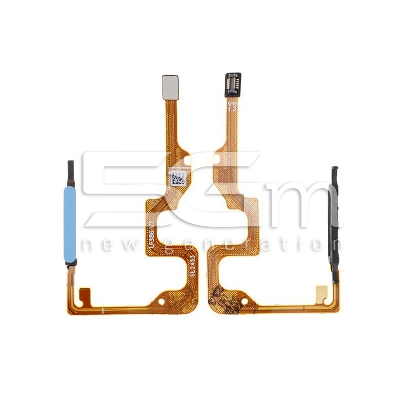 Fingerprint Ocean Blue Flex Cable Honor X7a