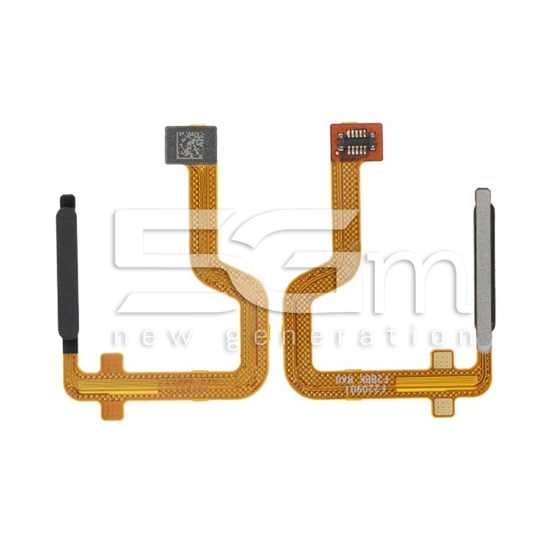 Fingerprint Astro Black Flex Cable Moto E22
