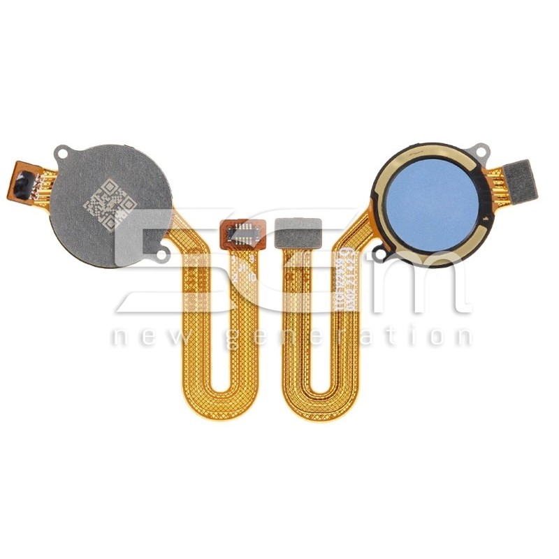 Fingerprint Baby Blue Flex Cable Moto G31