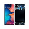 Display Touch + Frame Black Samsung SM-A205F A20 Ori
