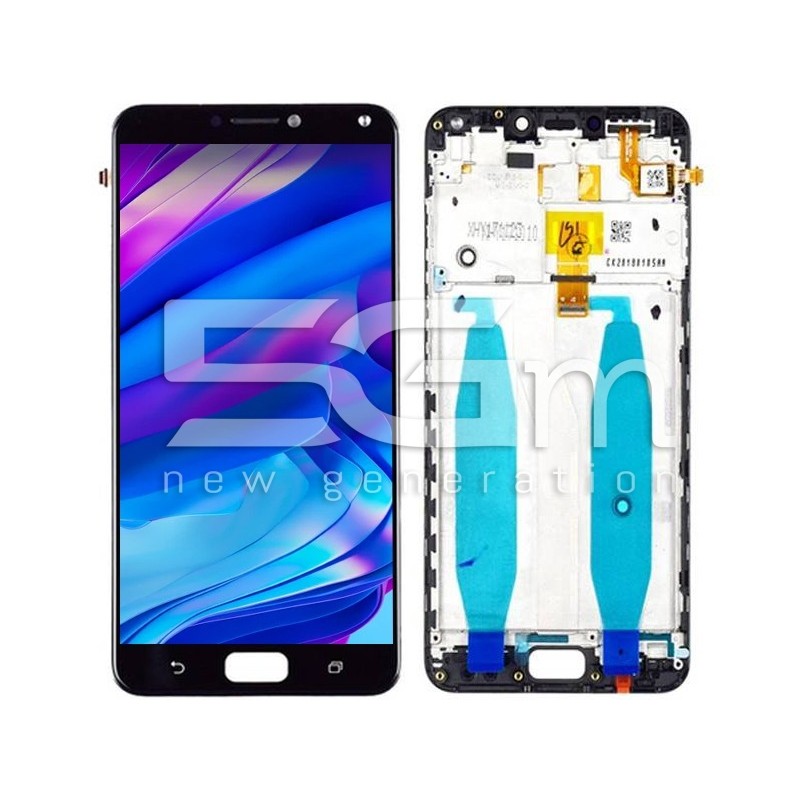 Display Touch + Frame Black Asus ZenFone 4 Max Pro ZC554KL (IPS)