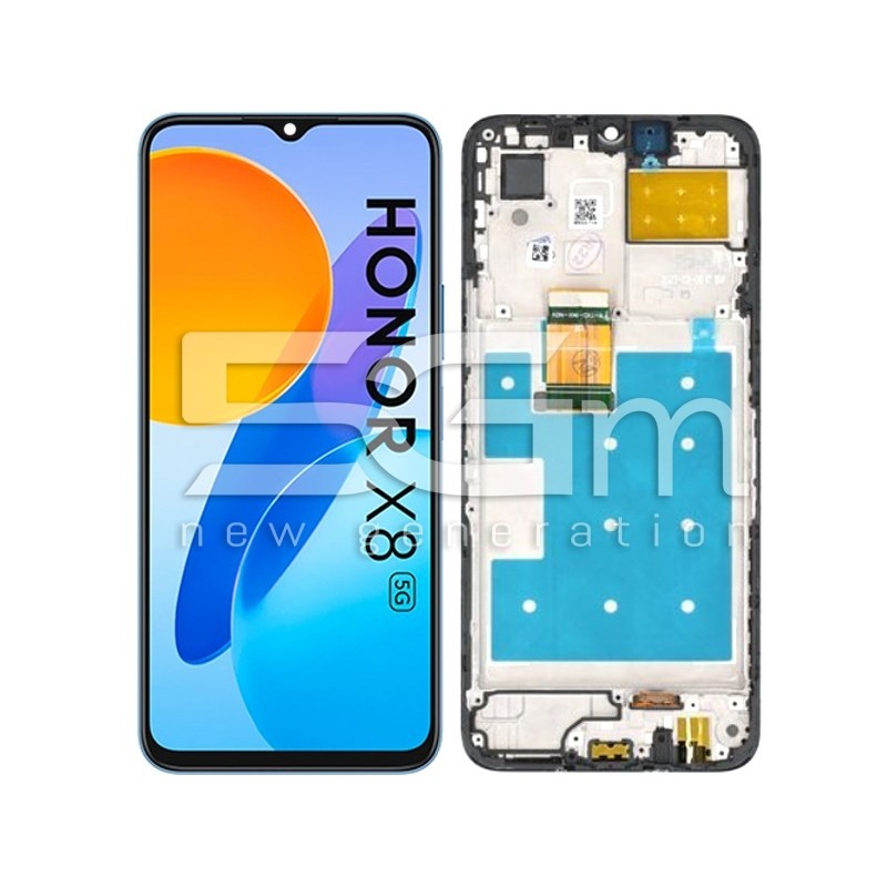 Ecra Tàctil + Chassi Midnight Black Honor X8 5G (IPS)
