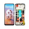 Ecra Tàctil + Chassi Preto OPPO Reno8 5G (OLED)