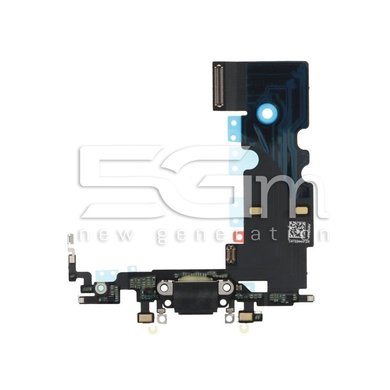 Charging Connector Black Flex Cable iPhone SE (2020) PULLED