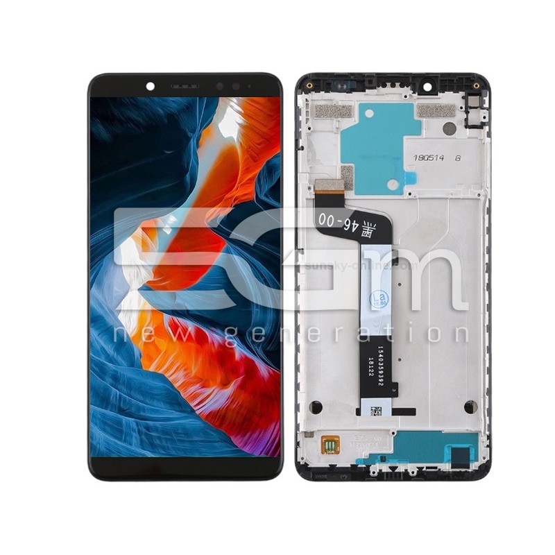 Ecra Tàctil + Chassi Preto Xiaomi Redmi Note 5 (IPS)