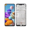 Ecrã Táctil + Chassi Preto Samsung SM-A217 A21s (IPS)