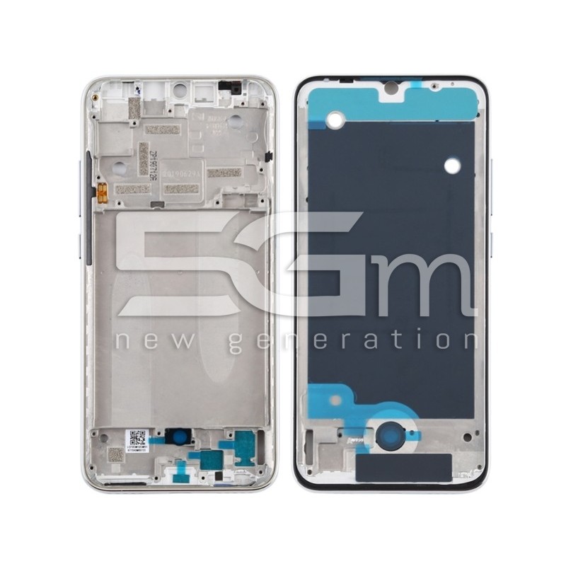 Middle Frame White Xiaomi Mi A3