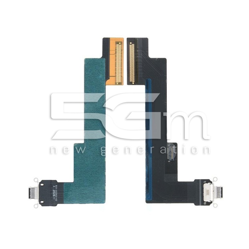 Conector De Carregamento Flex Cable Preto iPad Air 5 Gen A2588 (WI-FI)