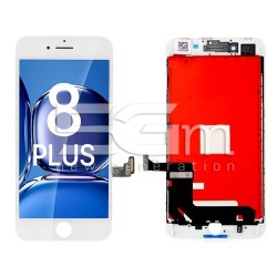 Display Touch Bianco + Frame iPhone 8 Plus Ver LG