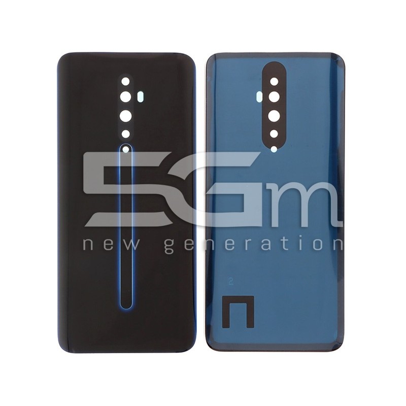 Rear Cover Luminous Black + Camera Lens OPPO Reno 2Z No Logo