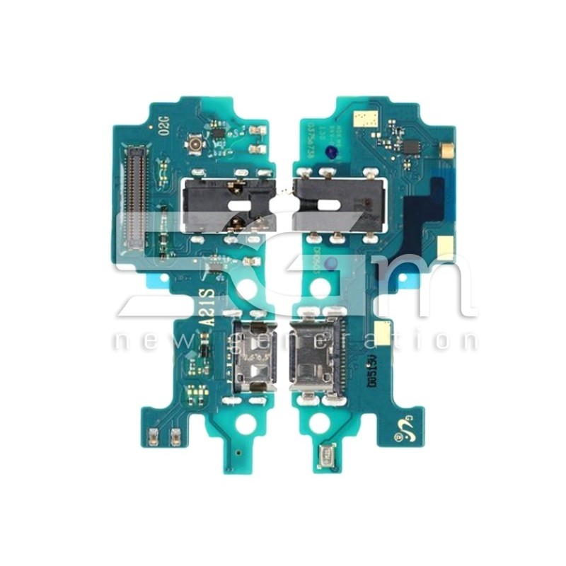 Charging Connector + Small Board Samsung SM-A217 A21s Ori