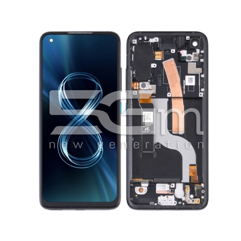 Ecra Tàctil + Chassi Obsidian Black Zenfone 8 ZS590KS (PULLED)