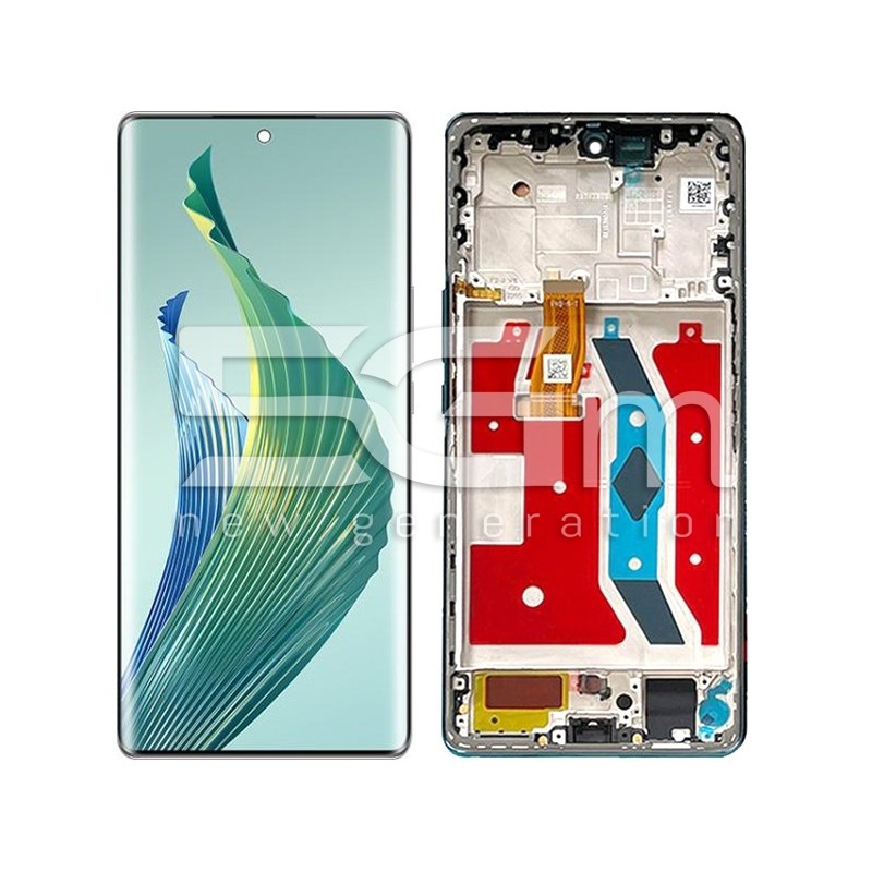 Display Touch + Frame Nero Honor Magic 5 Lite - X9a (PULLED)