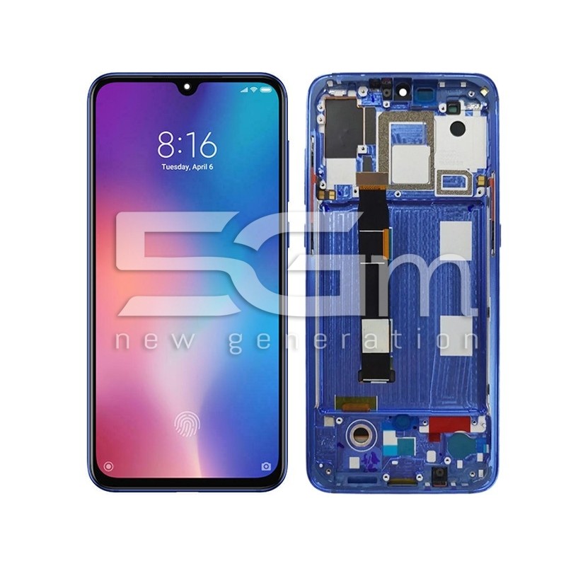 Ecra Tàctil + Chassi Blue Xiaomi Mi 9 (OLED)