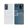 Retro Cover Bianco + Vetrino Camera Xiaomi Redmi Note 11 Pro 5G No Logo