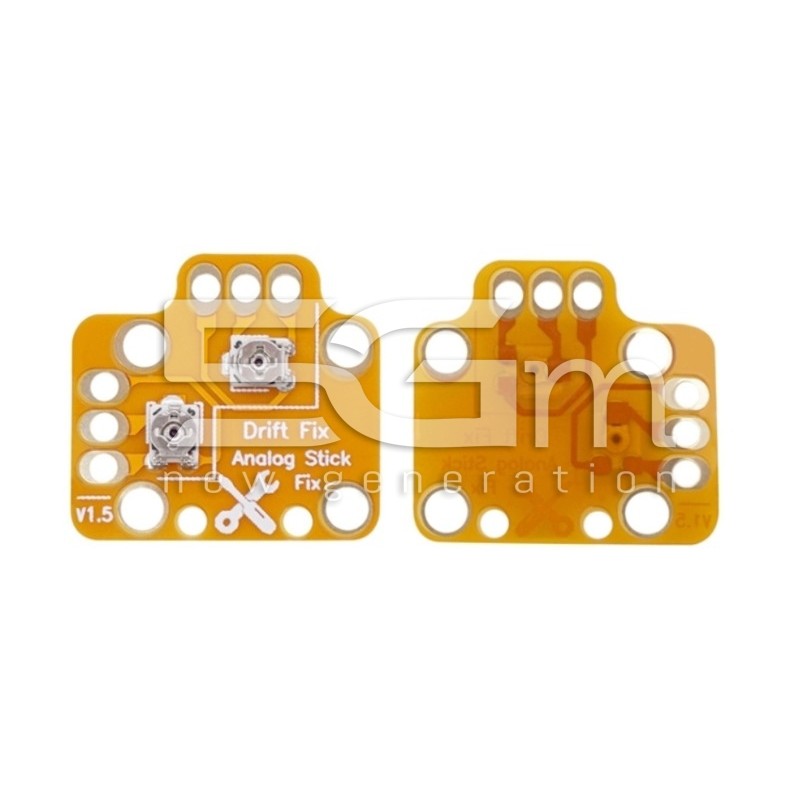 2 PCS Correzione Tasto Analogico Controller PS4 - PS5 (ORANGE)