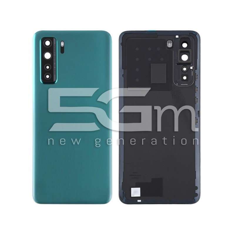 Rear Cover Crush Green + Camera Lens Huawei P40 Lite 5G No Logo