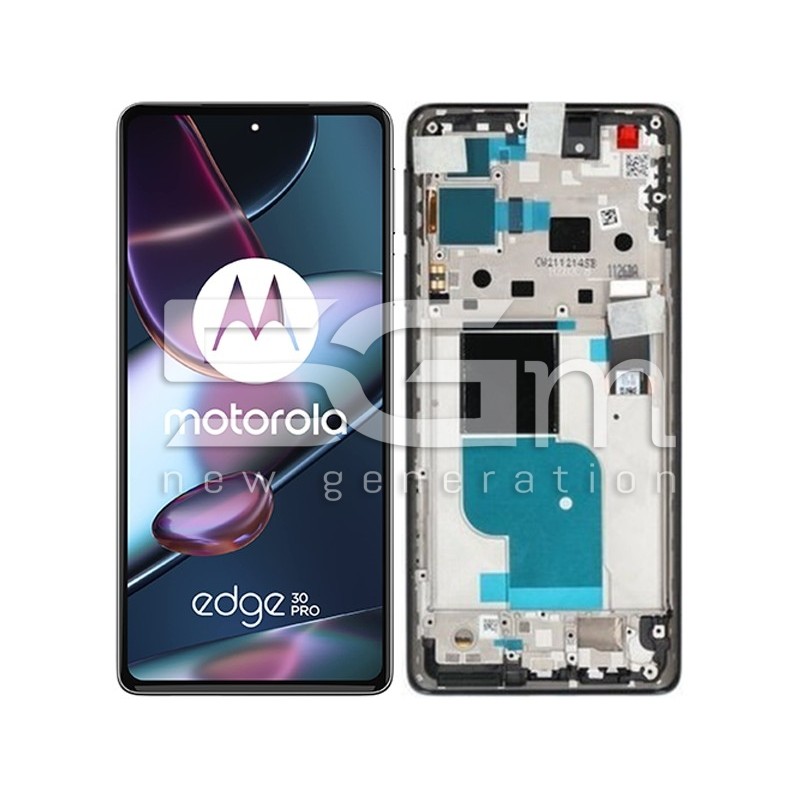 Display Touch + Frame Nero Moto Edge 30 Pro Ori