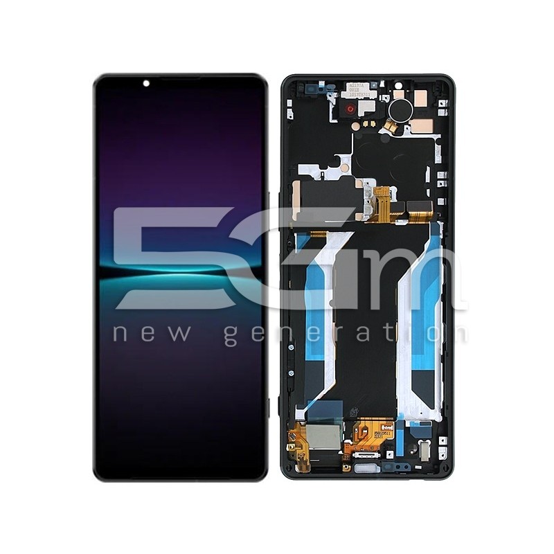 Display Touch + Frame Black Xperia 1 IV Ori